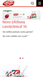 Mobile Screenshot of lifebuoy.com.br